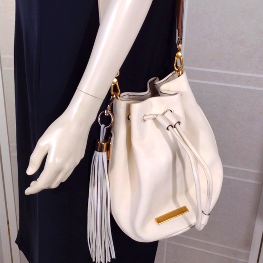 Marc By Marc Jacobs Cream Shoulder Bag
